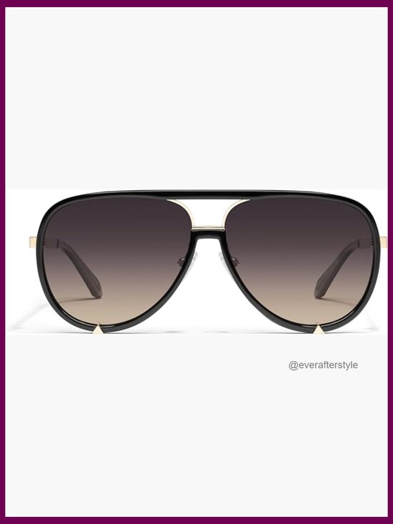 Metal Frame Aviator Sunglasses with UV Protected Polarized Lenses main image 4